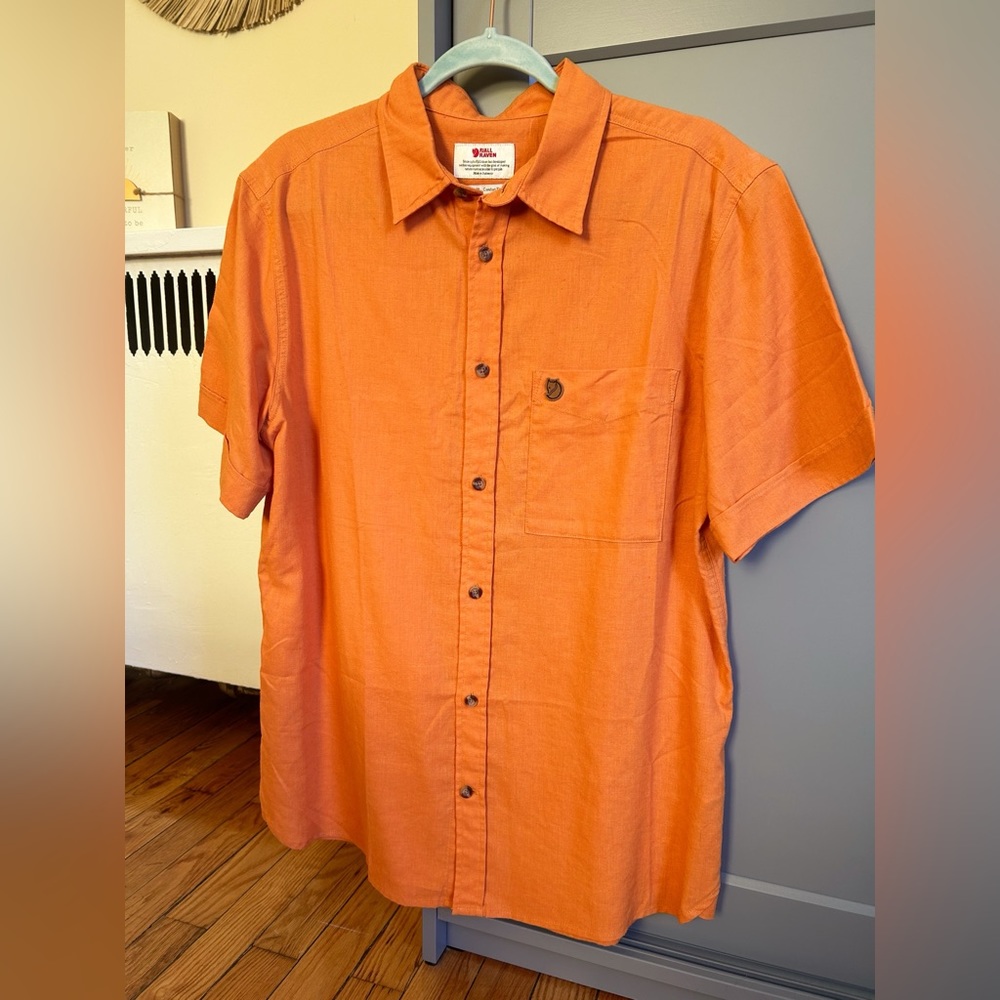 Fjallraven Ovik Men’s Shirt Short Sleeves M size